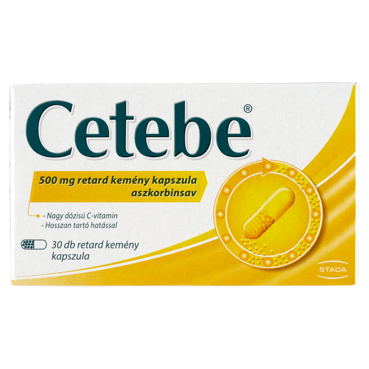 Cetebe 500 mg retard kemény kapszula 30 db - Image 8