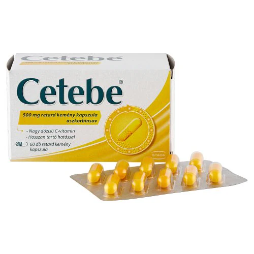 Cetebe 500 mg retard kemény kapszula 60 db - Image 2
