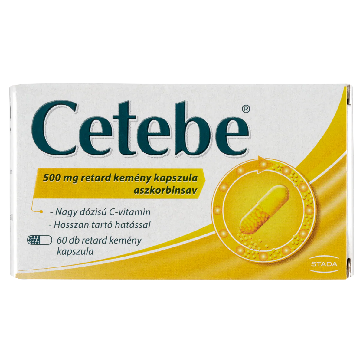 Cetebe 500 mg retard kemény kapszula 60 db - Image 5