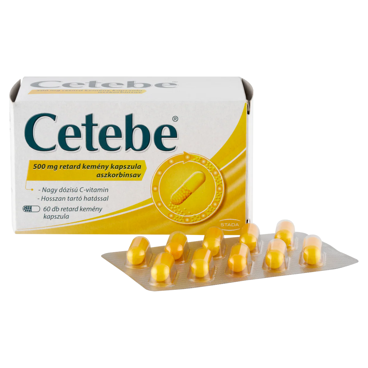 Cetebe 500 mg retard kemény kapszula 60 db - Image 6