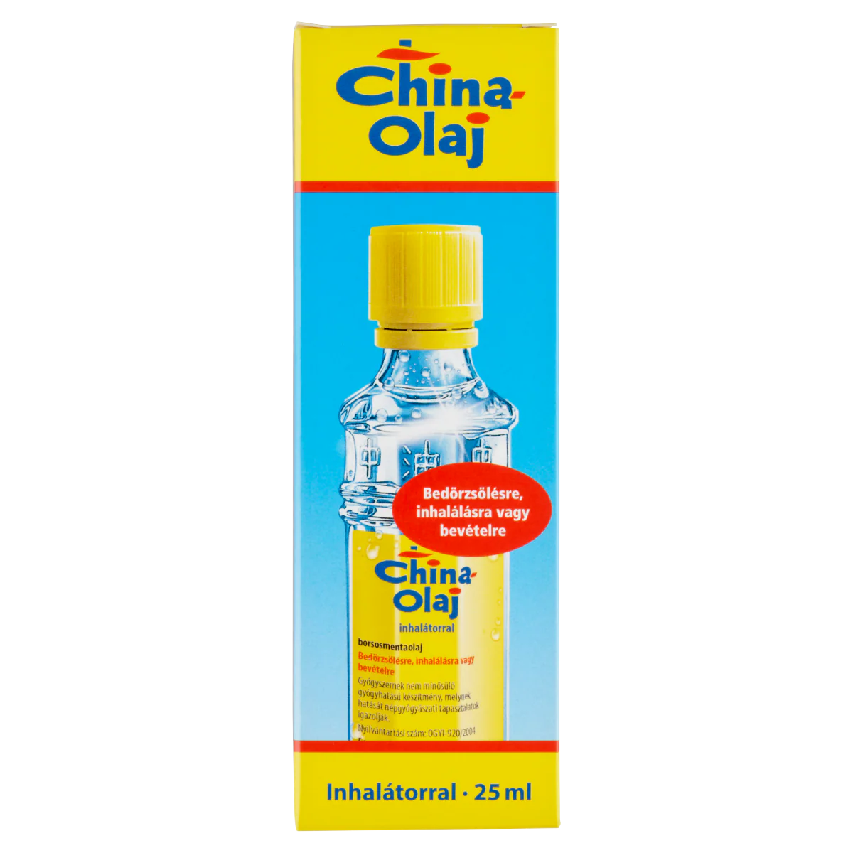 China olaj inhalátorral 25ml - Image 4