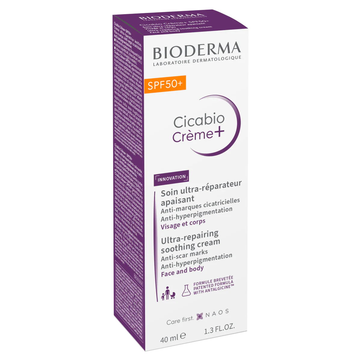 BIODERMA Cicabio krém+ SPF50+ 40ml - Image 3