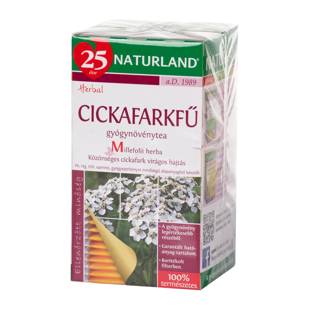 NATURLAND Cickafarkfűfű tea filteres 25x1g