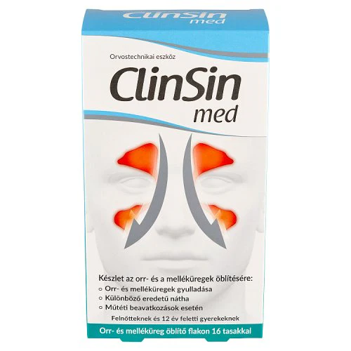 ClinSin med Orr- és melléküregöblítő készlet (flakon + 16 tasak) - Image 2