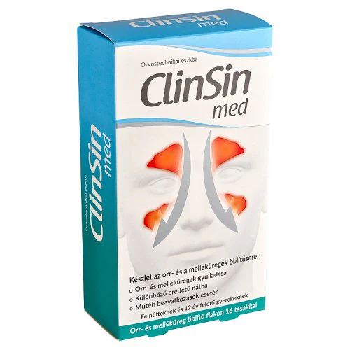 ClinSin med Orr- és melléküregöblítő készlet (flakon + 16 tasak) - Image 4