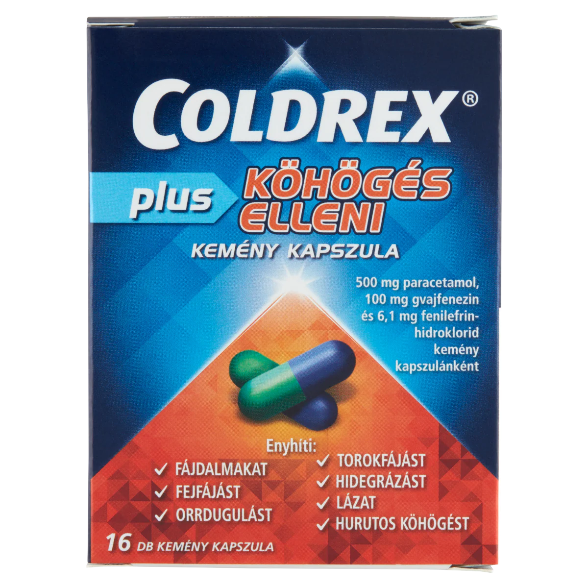 Coldrex Plus köhögés elleni kemény kapszula 16 db - Image 5