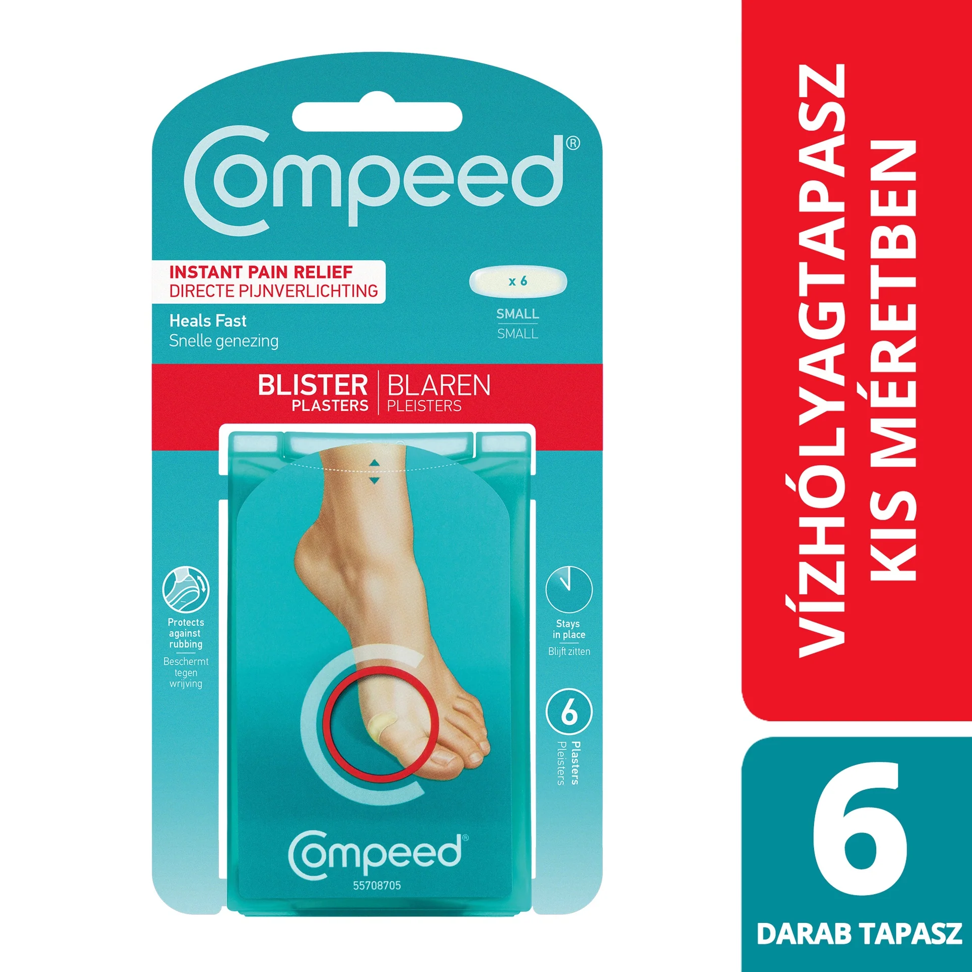 Compeed vízhólyagtapasz kicsi 6 db - Image 3