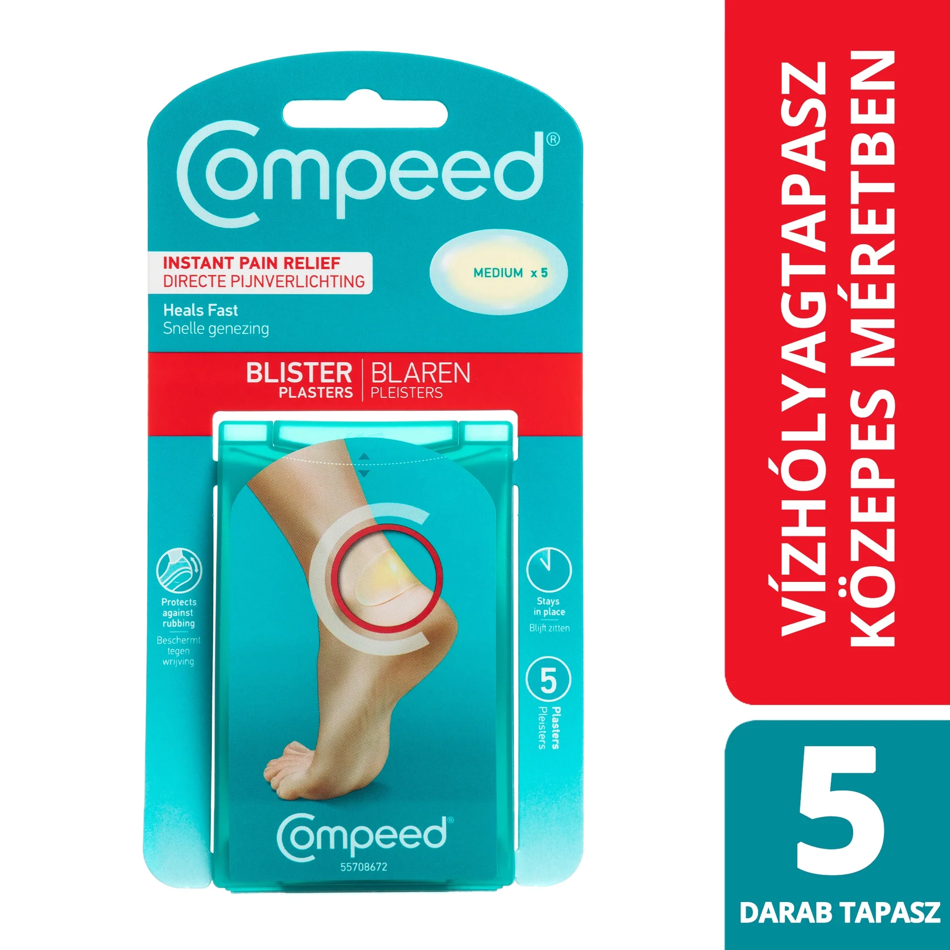 Compeed vízhólyagtapasz közepes 5 db - Image 3