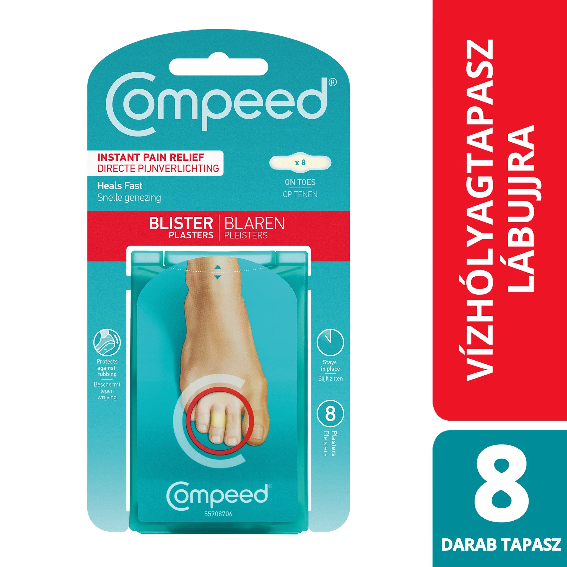 Compeed vízhólyagtapasz lábujjra 8 db - Image 7