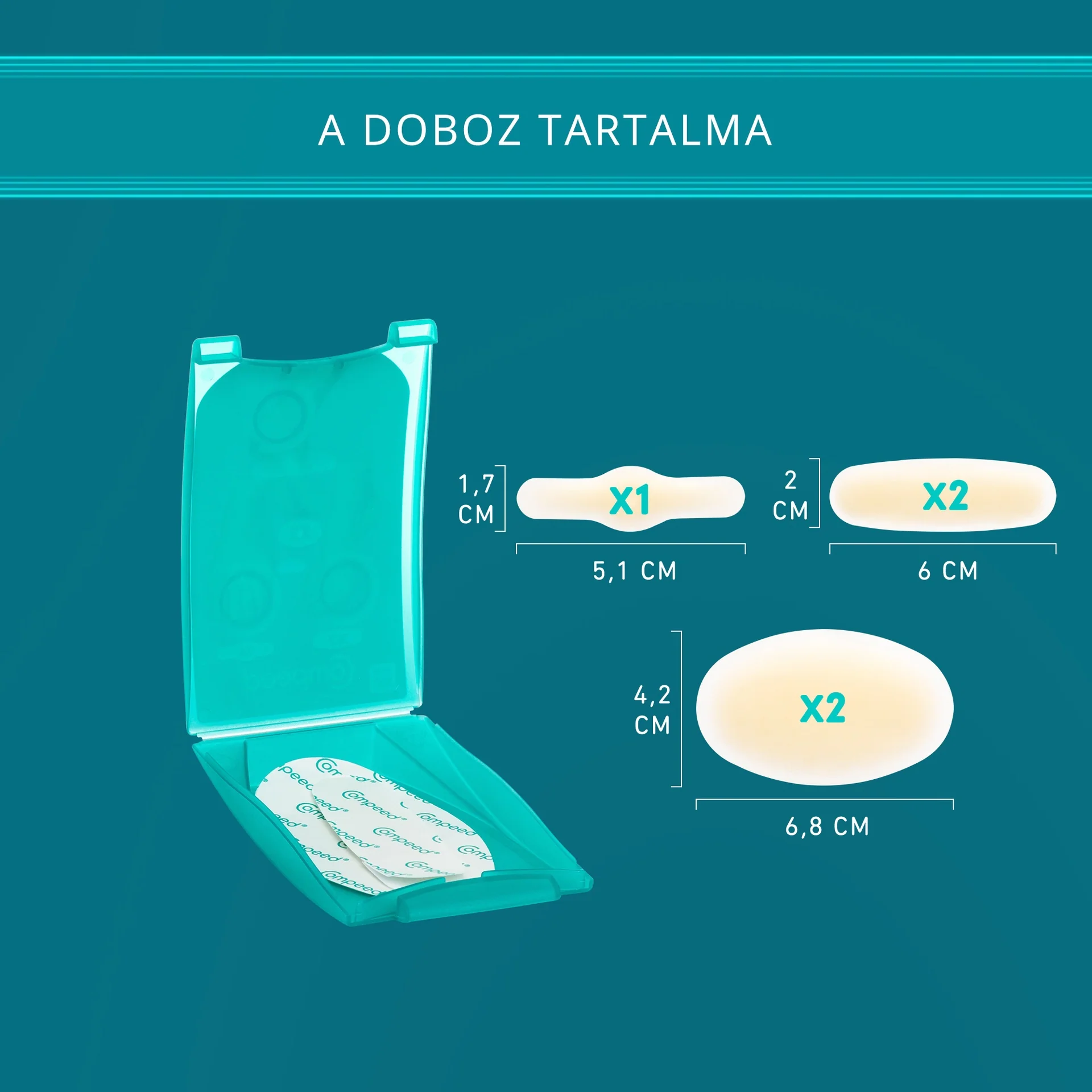 Compeed vízhólyagtapasz vegyes 5 db - Image 7
