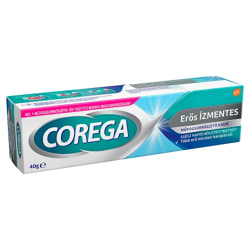 Corega Erős Ízmentes műfogsorrögzítő krém 40g - Image 3