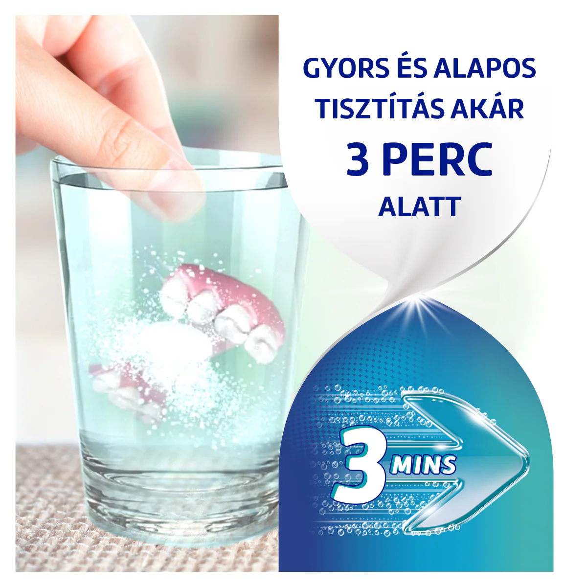 Corega Whitening műfogsortisztító tabletta 30 db - Image 10