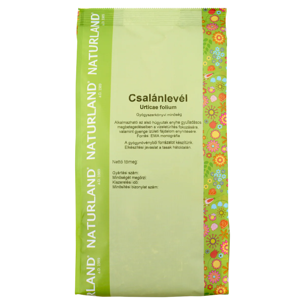 NATURLAND Csalánlevél tea 50g - Image 3