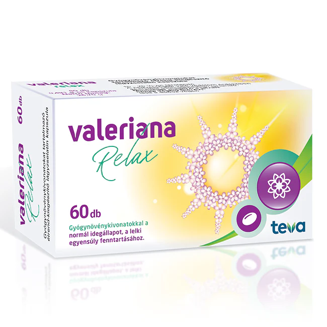 Valeriana Relax Gyógynövénykivonat kapszula 60 db - Image 2