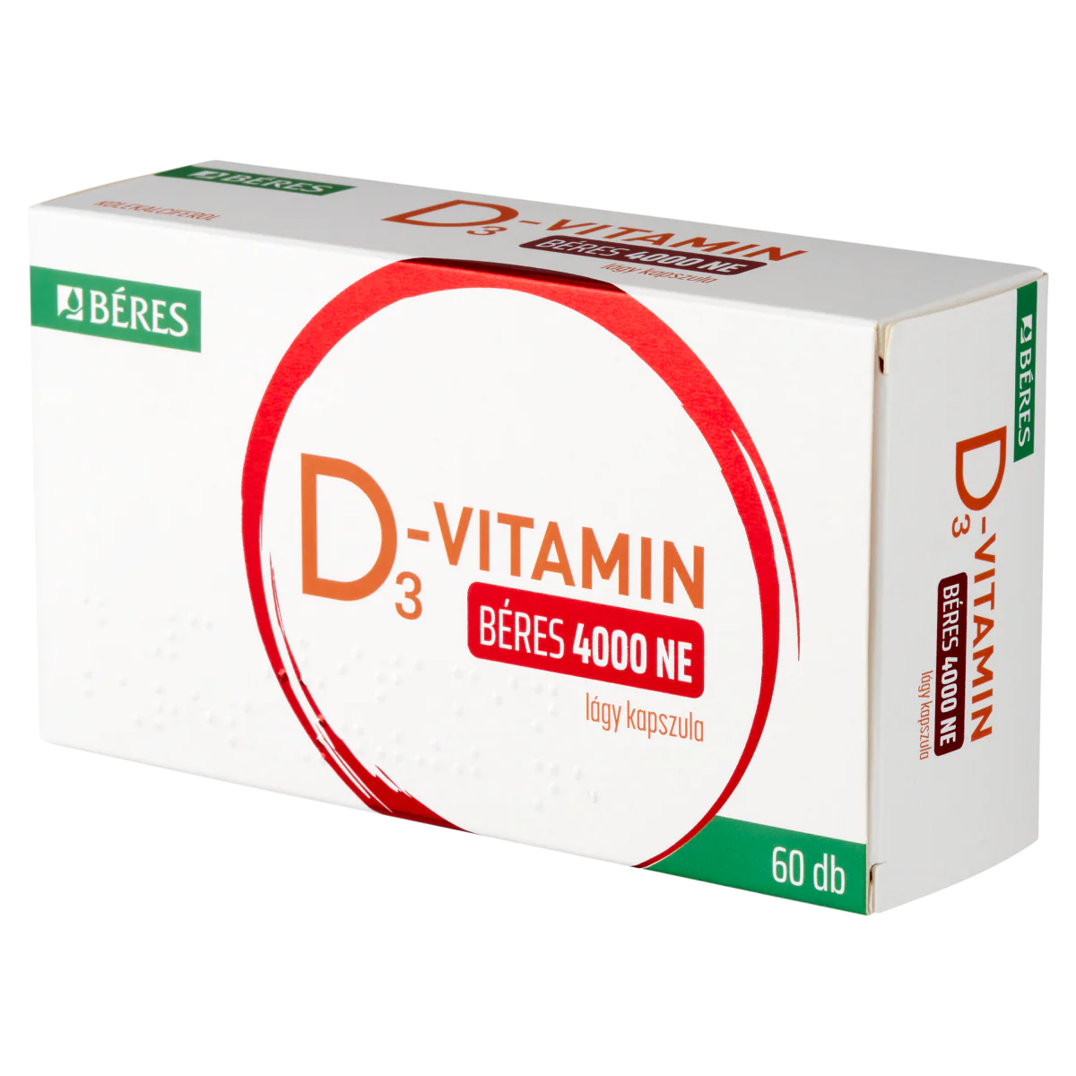 Béres D3-vitamin 4000 NE lágy kapszula 60 db - Image 3