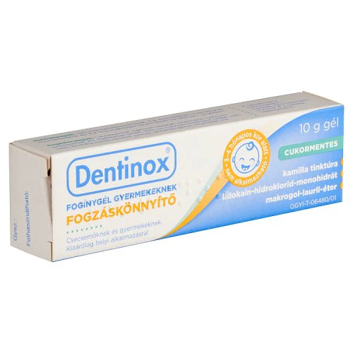 Dentinox fogínygél gyermekeknek 1x10g - Image 3