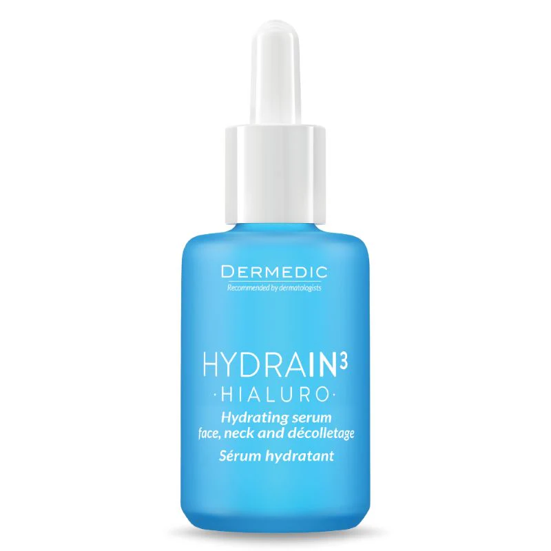 DERMEDIC Hydrain³ Hidratáló szérum arcra, nyakra és dekoltázsra 30ml - Image 2