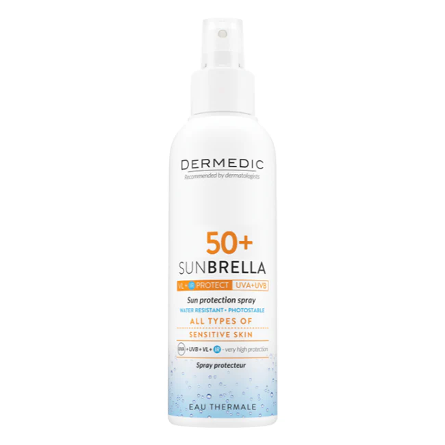 Dermedic SUNBRELLA Fényvédő spray SPF 50+ 150ml - Image 3