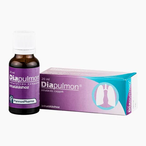 Diapulmon inhalációs cseppek 20ml - Image 2