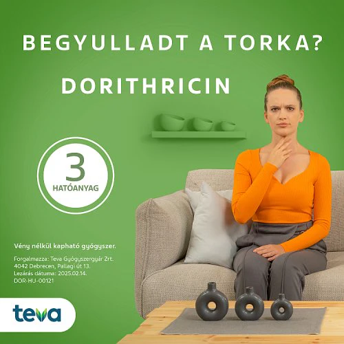 Dorithricin szopogatĂł tabletta erdei gyĂŒmölcs ĂzƱ 20 db - Image 2