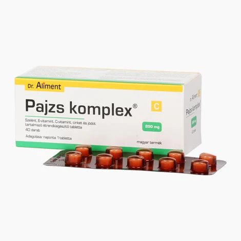 Dr.Aliment Pajzs Komplex tabletta 40 db - Image 2