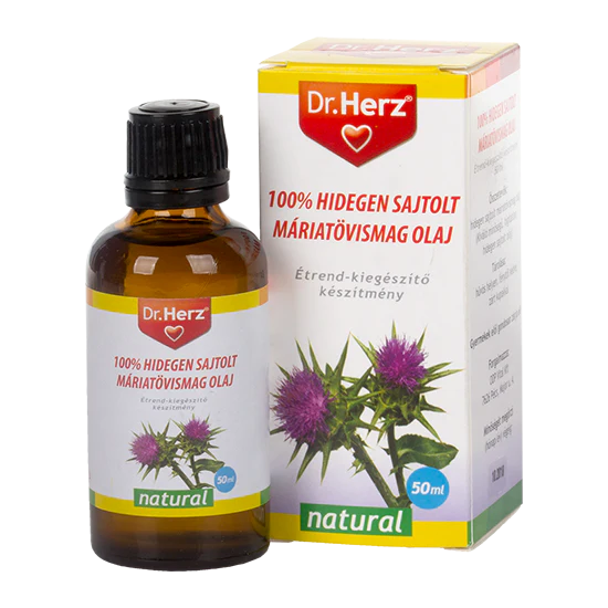 Dr.Herz Måriatövis olaj 100% hidegen sajtolt 50ml