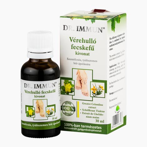 Dr.Immun Vérehulló fecskefű kivonat 30ml - Image 2