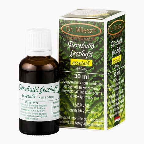 Dr.Milesz Vérehulló fecskefű ecsetelő 30ml - Image 2
