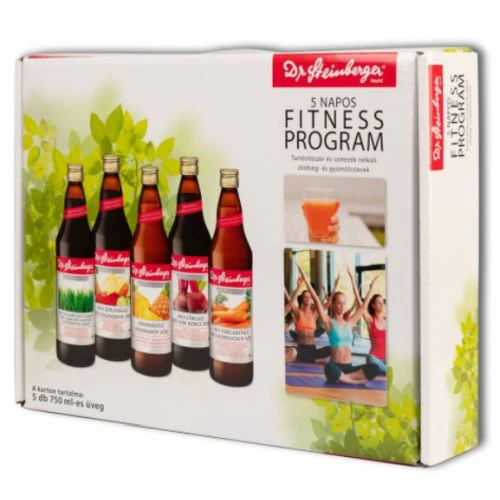Dr. Steinberger 5 Napos Fitness Program csomag 5x750ml