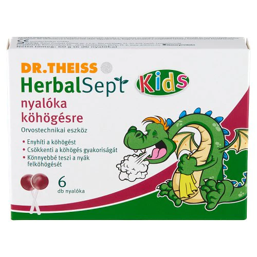 Dr.Theiss HerbalSept nyalóka köhögésre 6 db - Image 2