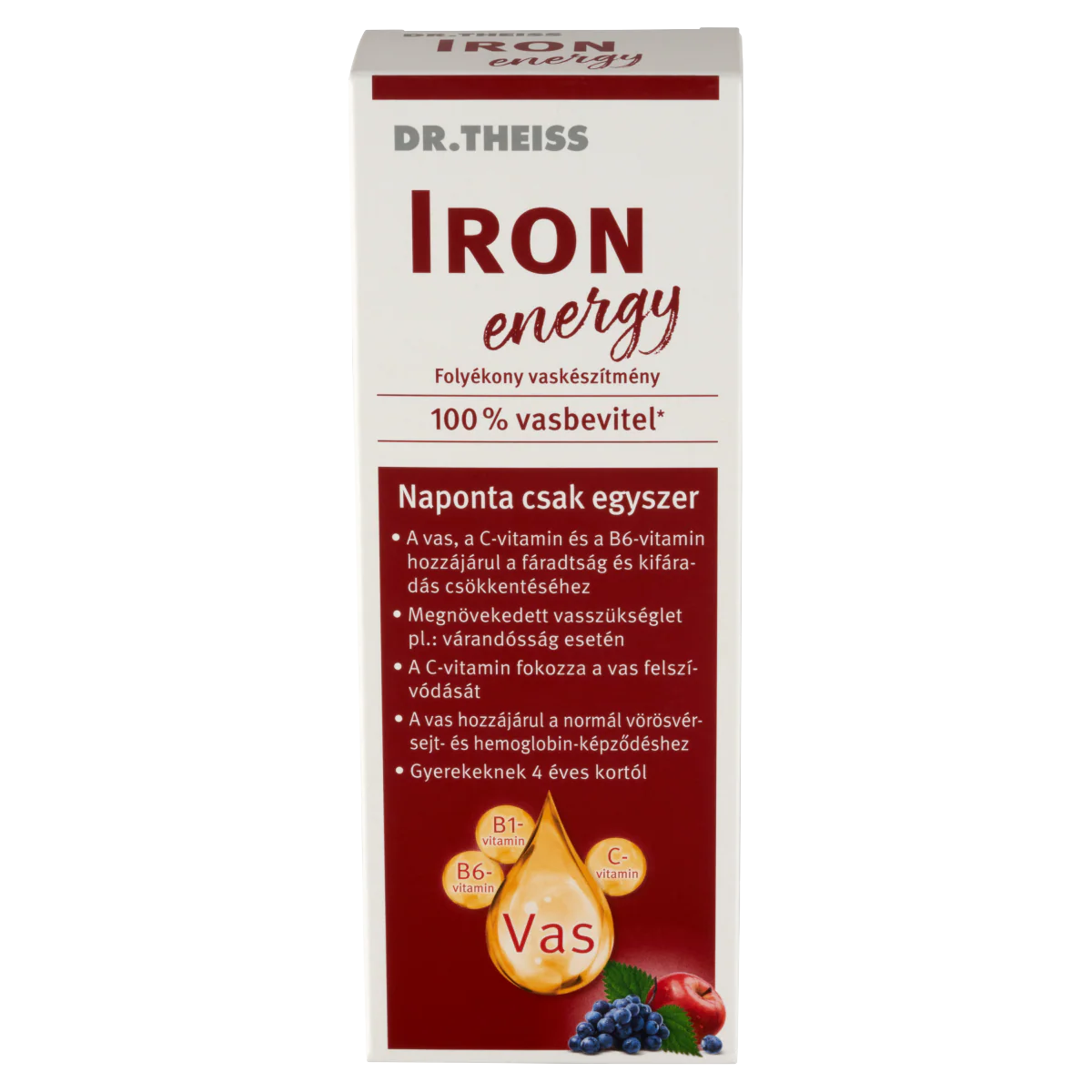 Dr.Theiss Iron Energy vaskészítmény 250ml - Image 12