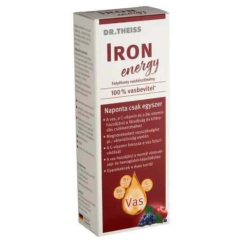 Dr.Theiss Iron Energy vaskészítmény 250ml - Image 4