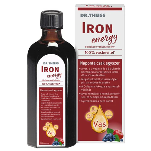 Dr.Theiss Iron Energy vaskĂ©szĂtmĂ©ny 500ml