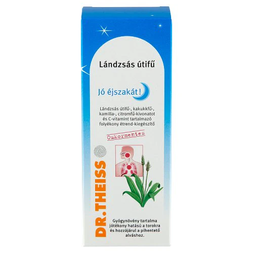 Dr.Theiss Lándzsás útifű Jó éjszakát folyékony étrend-kiegészítő 100ml - Image 2