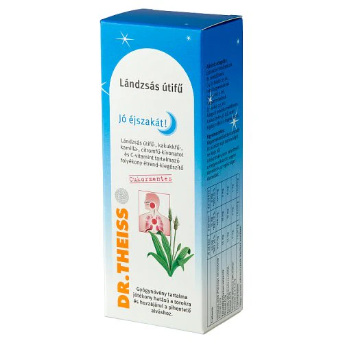 Dr.Theiss Lándzsás útifű Jó éjszakát folyékony étrend-kiegészítő 100ml - Image 3
