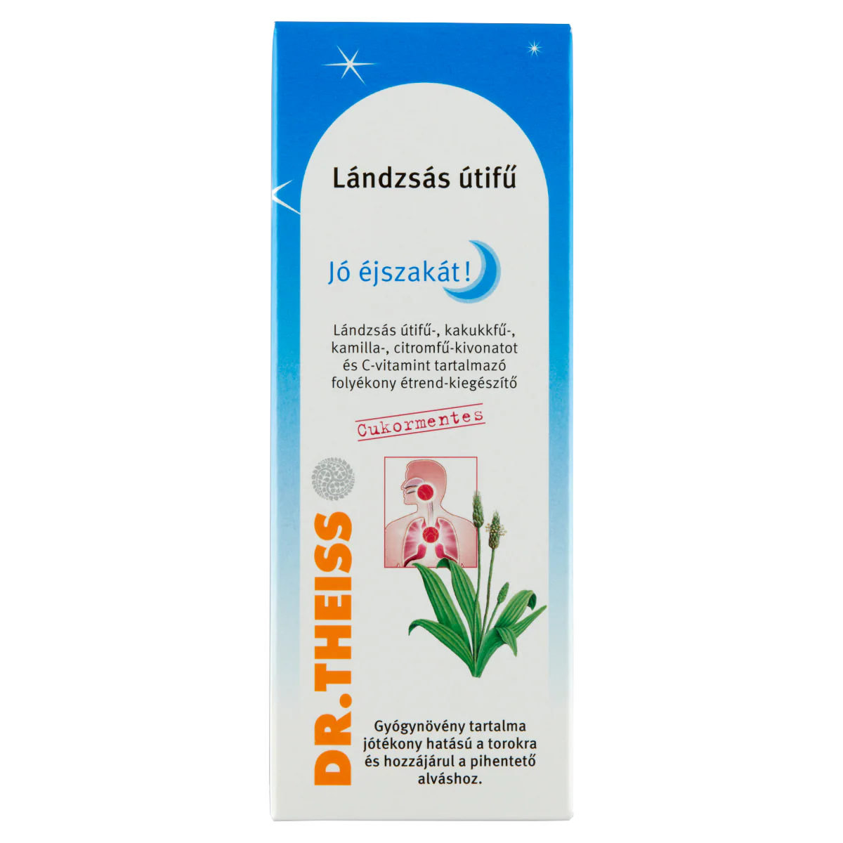Dr.Theiss Lándzsás útifű Jó éjszakát folyékony étrend-kiegészítő 100ml - Image 5