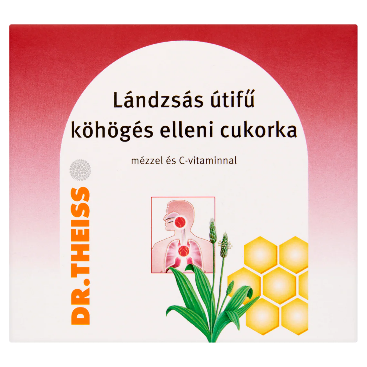 Dr.Theiss Lándzsás útifű köhögés elleni cukorka mézzel és C-vtaminnal 50g - Image 6