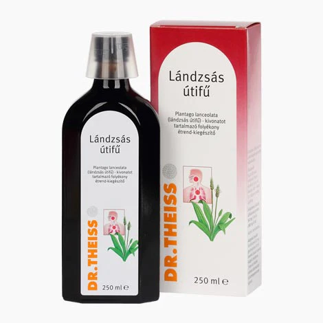 Dr.Theiss Plantago Lanceolata Lándzsás útifű folyékony étrend - kiegészítő 250ml - Image 2