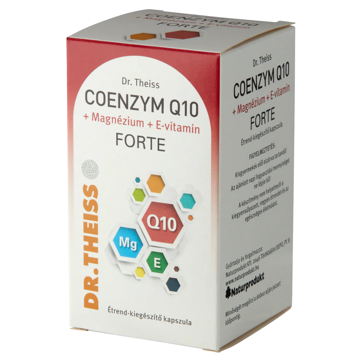 Dr.Theiss Coenzym Q10 +Mg+E vitamin étrend-kiegészítő kapszula FORTE 60 db - Image 7