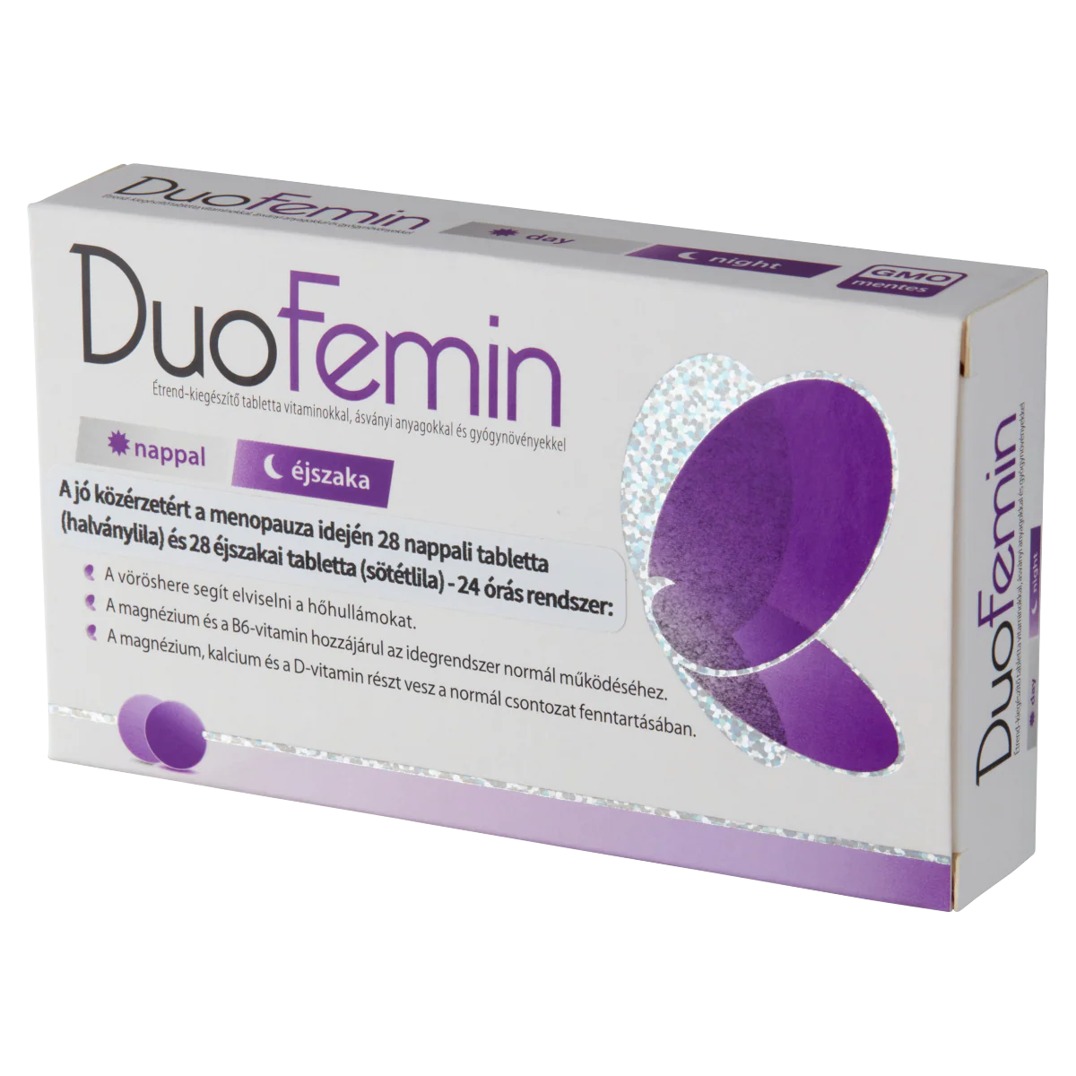 DuoFemin étrend kiegészítő tabletta vitaminokkal, ásványi anyagokkal és gyógynövényekkel 28 db+28 db - Image 11