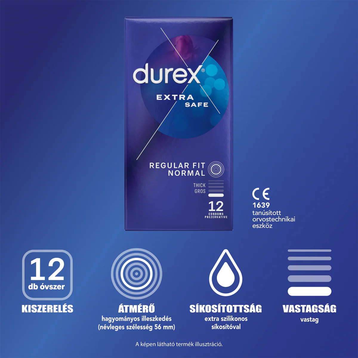 Durex Extra Safe óvszer 12 db - Image 8