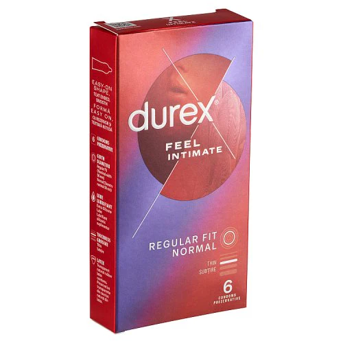 Durex Feel Intimate óvszer 6 db - Image 2