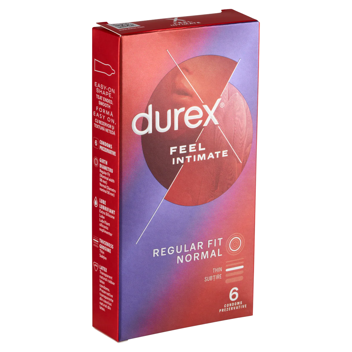 Durex Feel Intimate óvszer 6 db - Image 3