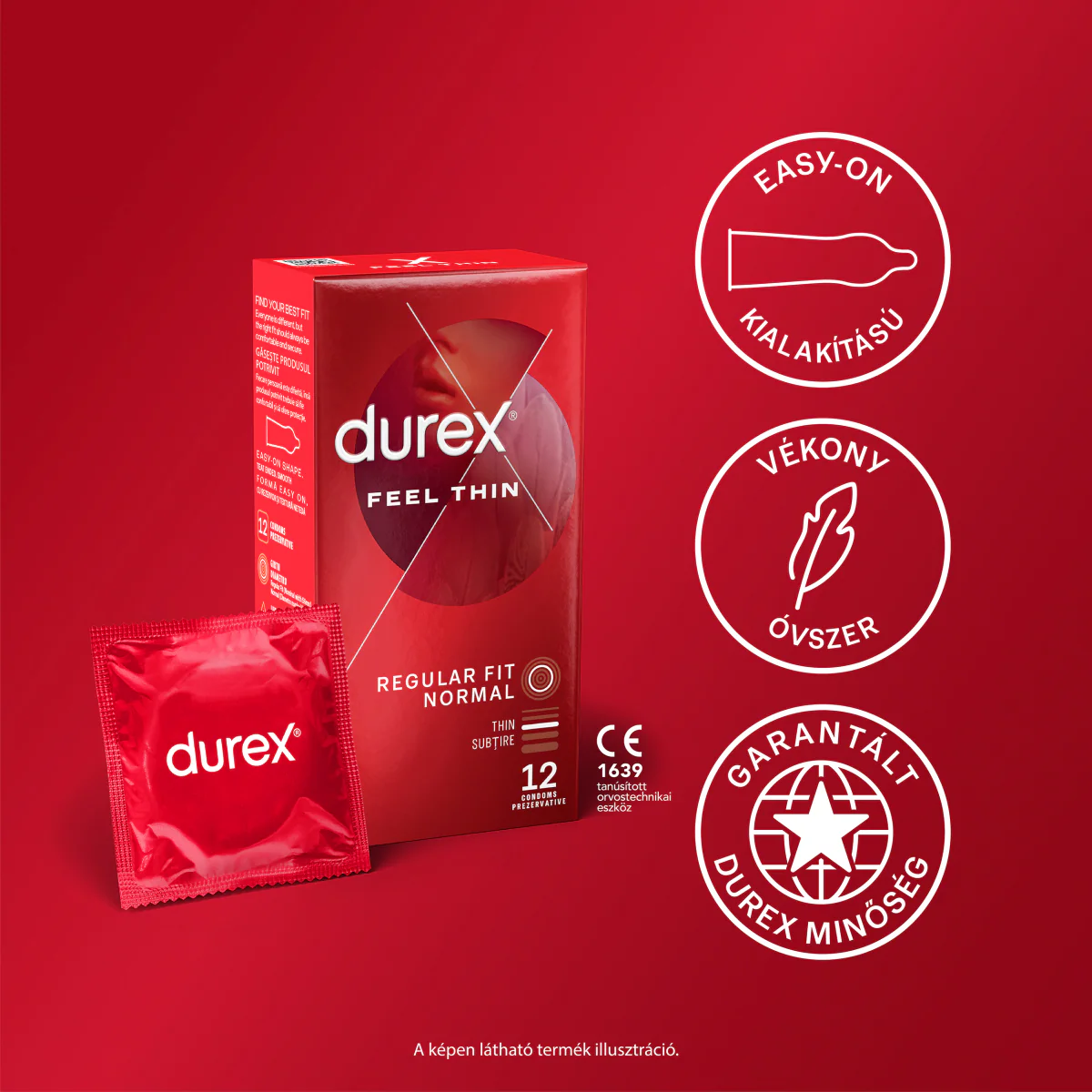 Durex Feel Thin óvszer 12 db - Image 8