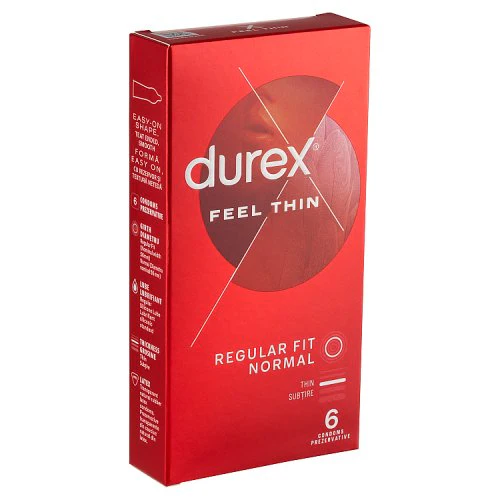 Durex Feel Thin óvszer 6 db - Image 2