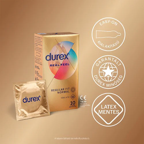 Durex Real Feel óvszer 10 db - Image 2