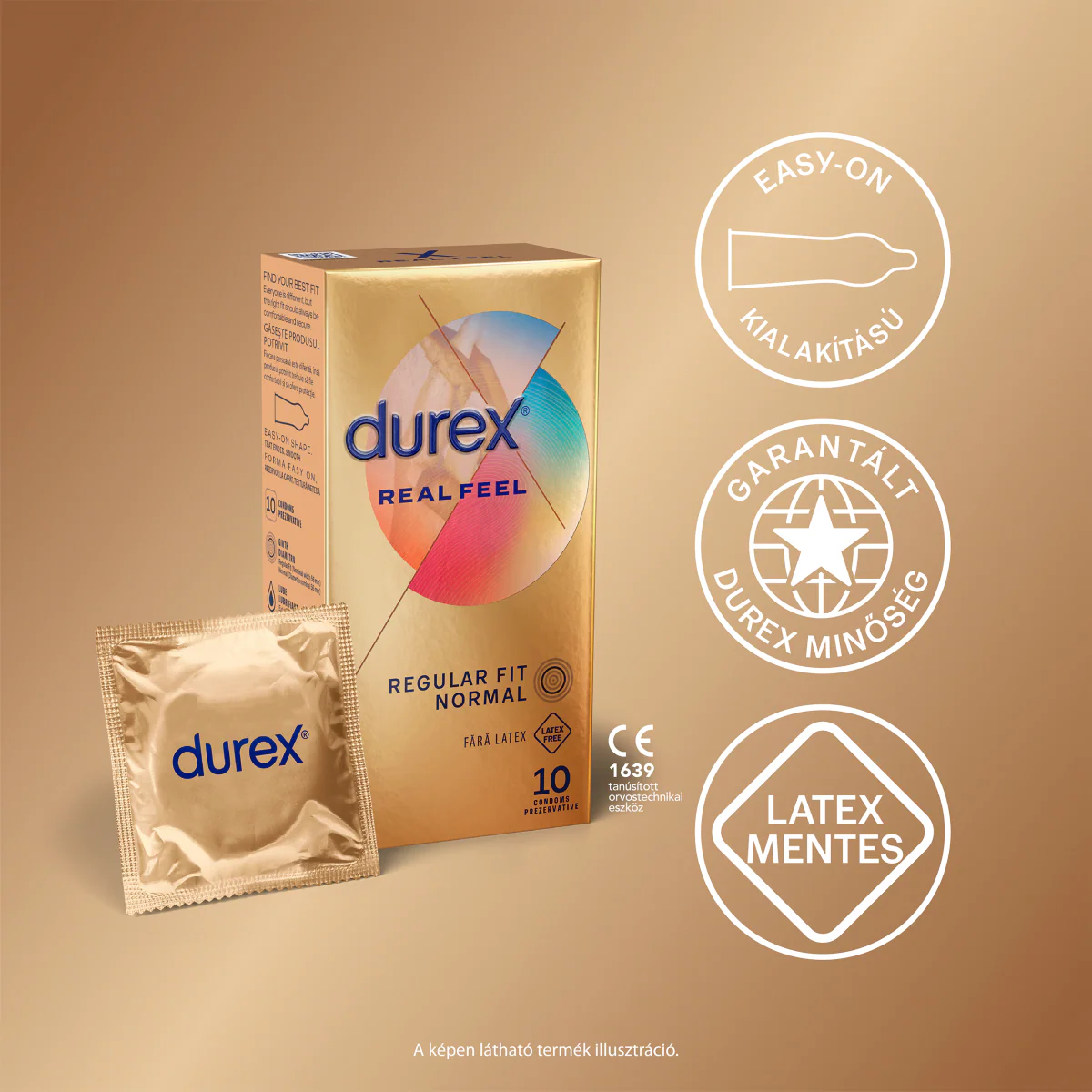 Durex Real Feel óvszer 10 db - Image 7