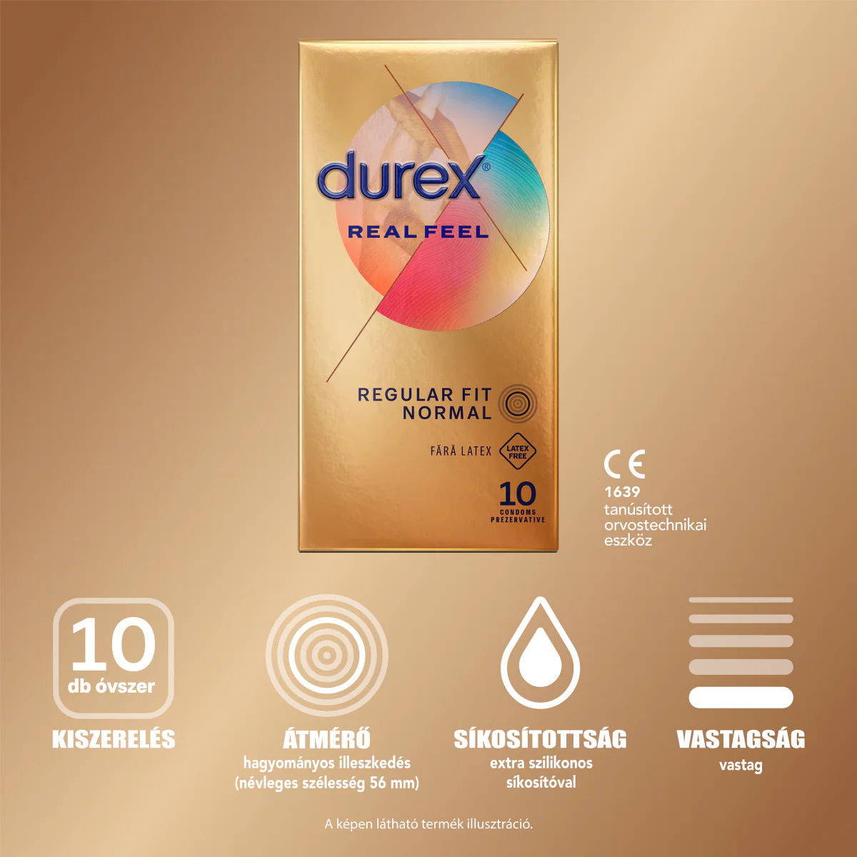 Durex Real Feel óvszer 10 db - Image 8