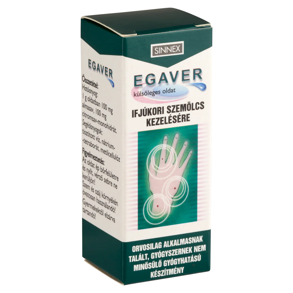 Egaverr szemölcs elleni ecsetelő 10ml - Image 10