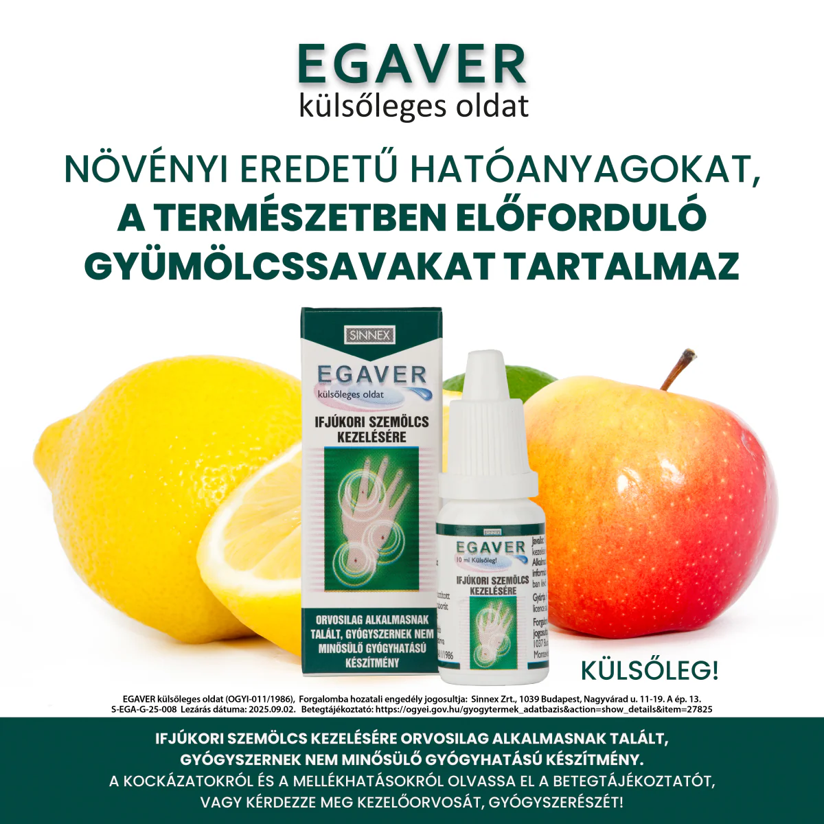 Egaverr szemölcs elleni ecsetelő 10ml - Image 12